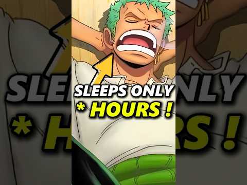 What are the sleeping times of the Straw Hats? |One Piece| #onepieceedit #shortsviral #luffy #zoro