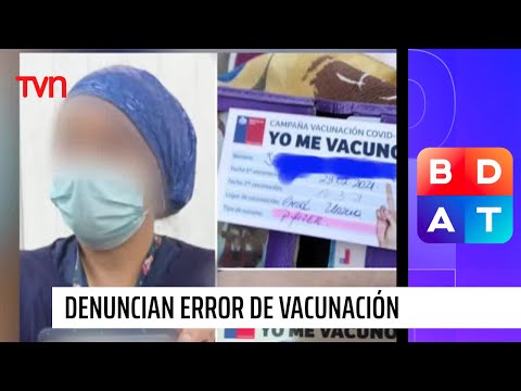 Denuncian error de vacunación en San Bernardo | Buenos días a todos