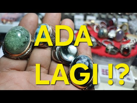 ADA BATU Cincin, batu permata  akik, ring cewek LIVE BATU  PERHIASAN AKSESORIS ASLI