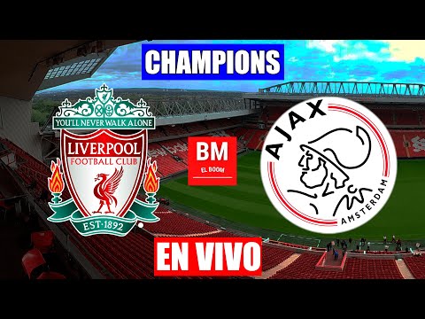 Liverpool vs Ajax EN VIVO por EL BOOM | Luis DIAZ TITULAR en CHAMPIONS Fase de Grupos