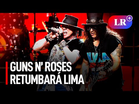 Guns N’ Roses: todas las veces que el hard rock retumbó en Lima | #LR