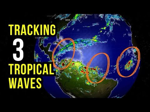 Three Tropical Waves Coming...