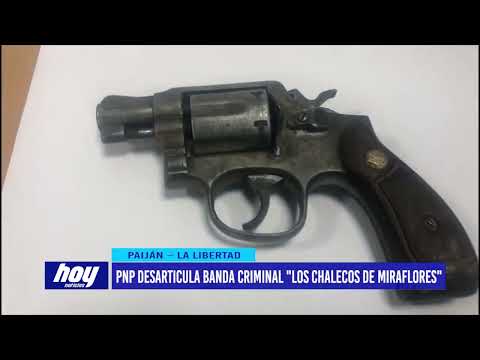 PNP desarticula banda criminal “Los Caperos de Aranjuez”