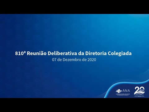 810ª Reunião Deliberativa da Diretoria Colegiada