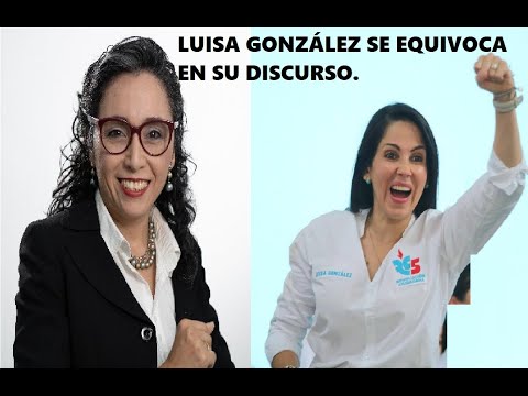 Experta en Cominucación Luisa González no maneja bien su discurso para atraer votos