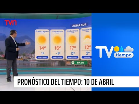 Pronóstico del tiempo: Miércoles 10 de abril 2024 | TV Tiempo