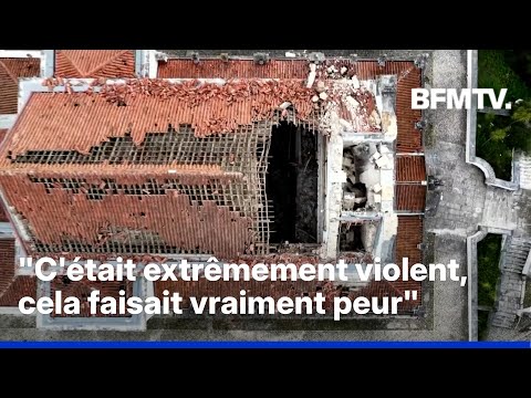 "C'était extrêmement violent": la tempête Kristin fait au moins 4 morts au Portugal