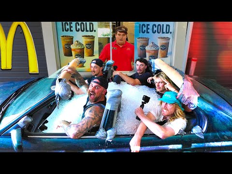 I Turned My Car Into An Ice Bath!