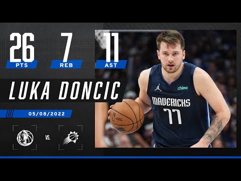 Luka Doncic INSTRUMENTAL with double-double Mavericks even the series with Suns 💪