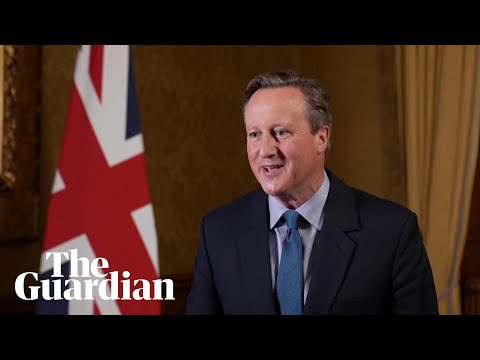 David Cameron gives first interview as UK foreign secretary