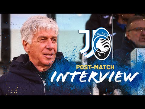 28ª #SerieATIM | Juventus-Atalanta 2-2 | Gian Piero Gasperini: “Abbiamo fatto una buona partita”