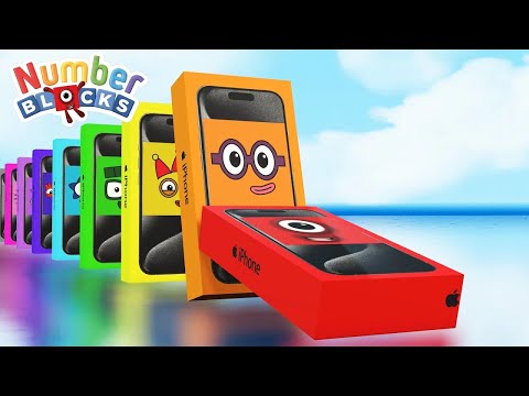 Counting Numberblocks on DusBox iPhone | Learn Numbers 1 to 100 for Kids