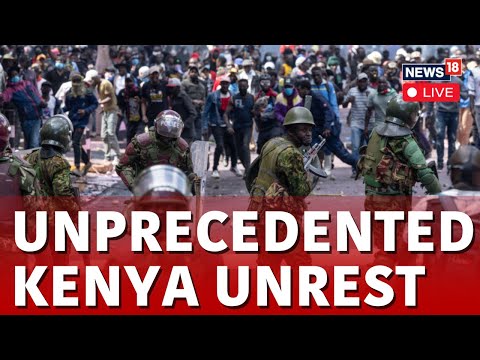 Kenya News Live | Kenya Protest In Kenya On Finance Bill Live | Nairobi City Protest Live | N18G