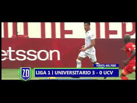 Universitario goleó 3-0 a César Vallejo