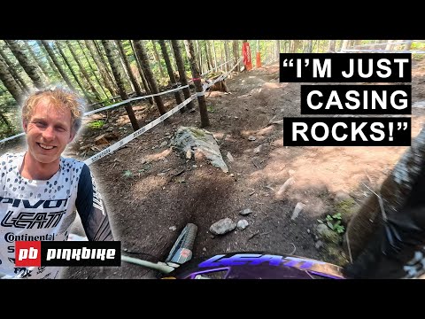 Bernard Kerr Takes On Whistler’s Gnarliest DH Track For The First Time | 1199 POV Course Preview