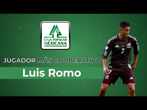 ¡Luis Romo fue el jugador más cooperativo del  vs