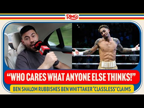 Ben Shalom HITS OUT At Ben Whittaker “Classless” Claims After Liam Cameron Win