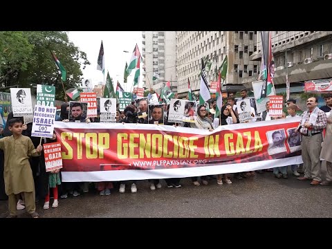 Pro-Palestinian and anti-Israel rally in Karachi amid escalating Middle East tensions