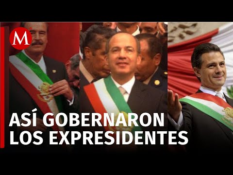 De Fox a Peña: Así se despidieron de la presidencia los exmandatarios mexicanos