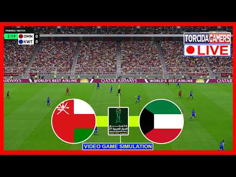 Oman vs Kuwait | <strong>Arabian</strong> Gulf Cup 2026 | PES 2021 Simulation