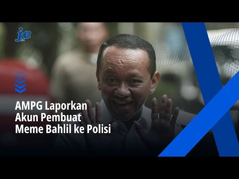 Meme Bahlil Berujung Laporan Polisi, dari Candaan Jadi Serius!