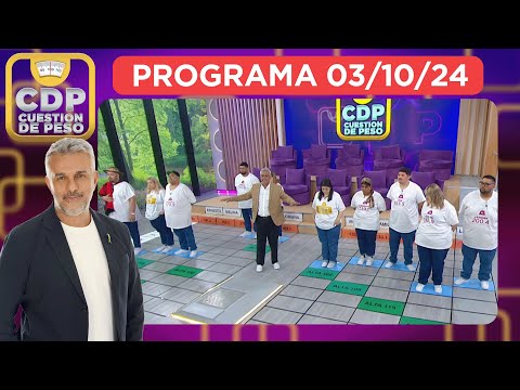 CUESTIÓN DE PESO - PROGRAMA 03/10/24