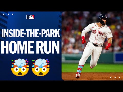 Wilyer Abreu SPEEDS around the bases for an INSIDE-THE-PARK HOME RUN!!