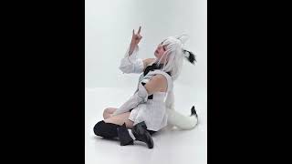 白上フブキコスプレ！メイキング映像✨6月3日にファンクラブ限定投稿も更新！！ #cosplay #コスプレ #コスプレイヤー #ホロライブ 