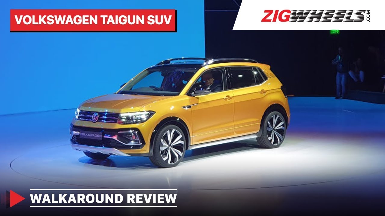 Volkswagen Taigun SUV | Walkaround Review | Looks, Interior And Features | Zigwheels.com