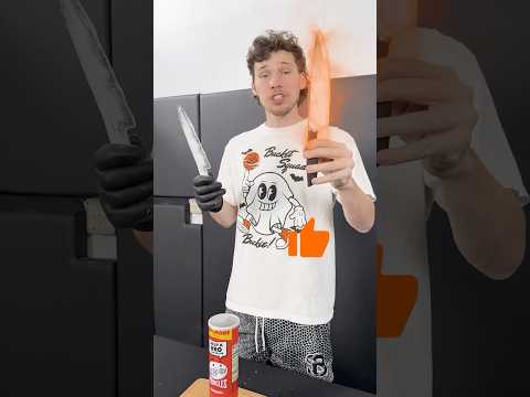 World's Hottest Knife vs World's Coldest Knife!