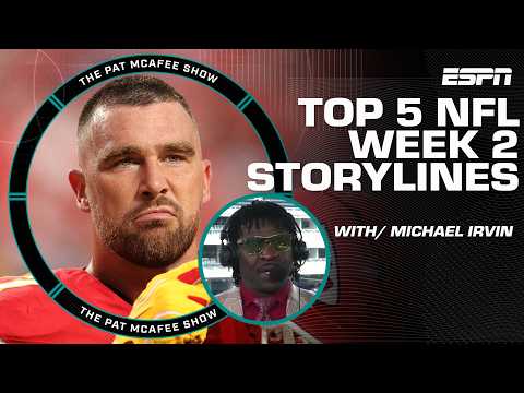 Top 5️⃣ headlines of NFL Week 2 🏈 with a special appearance from....👀👏 | The Pat McAfee Show