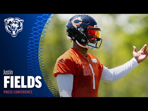 Justin Fields talks connection with DJ Moore | Chicago Bears video clip