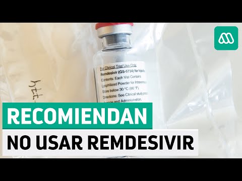 Coronavirus | La OMS desaconseja el uso de Remdesivir contra el COVID-19