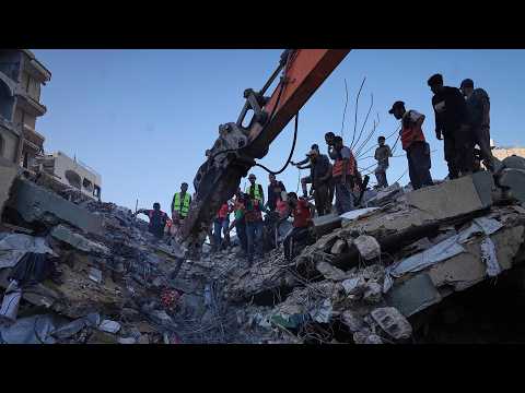 Live: Latest updates on building collapse in Gaza City