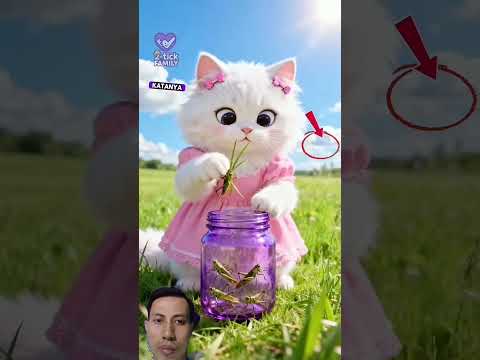 kucing makan belalang #kucing #shorts