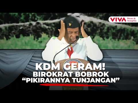 KDM Blak-blakan Sindir Birokrat Indonesia: Kumpul Kumpul Cuma Pikirin Tunjangan!