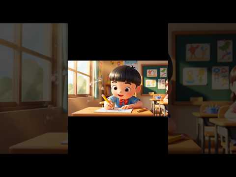 A CUTE CARTOON BOY 😍#shorts #aistorytelling #animation