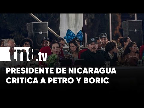 Presidente de Nicaragua, Daniel Ortega en desfile del 44 aniversario de la Policía Nacional