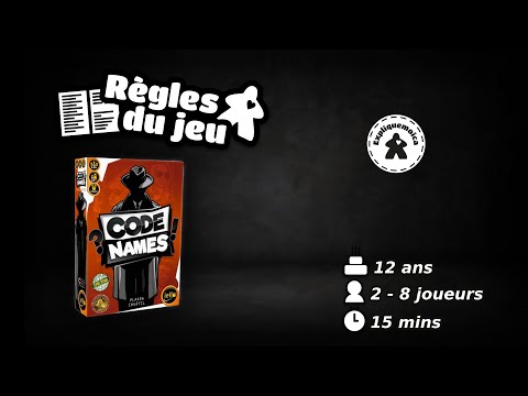 🕵️ CODENAMES 🕵️ règle du jeu #iello #expliquemoica