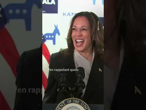 Kamala Harris part en campagne