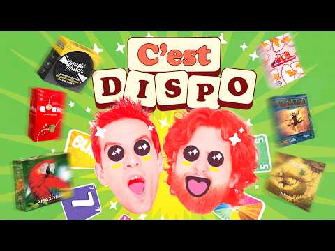 C'EST DISPO! Letter up, Culinario Mortale, Sweet Lands, Blingo, ORBIT, Odyssey (le jeu, pas le film)