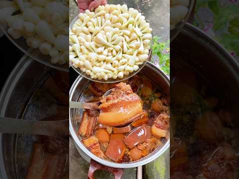 Nọng-ba rọi-trứng một nồi thịt kho rệu #tumayman #amthuc #food #thitkhohotvit