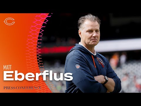 Matt Eberflus: 'We have to keep getting better one week at a time' | Chicago Bears video clip