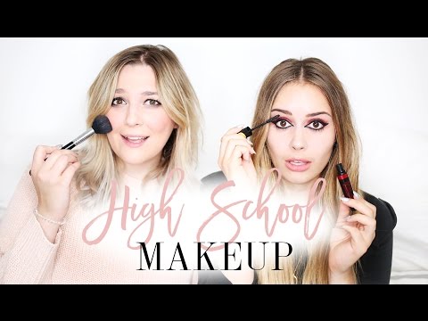 HOW I DID MY MAKE UP IN HIGH SCHOOL! With Hello October! | I Covet Thee