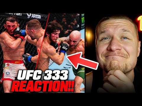 Volkanovski DESTROYS Evloev!! Yan CONQUERS Merab Again!! - UFC 333 INSTANT REACTION