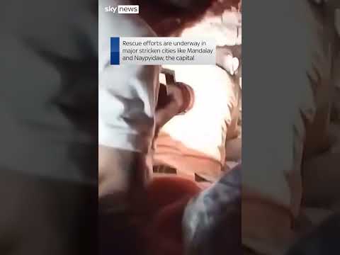 Woman pulled from rubble alive