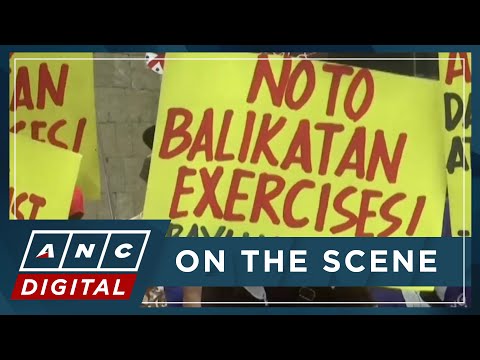PH activist group protests against PH-US Balikatan exercises | ANC