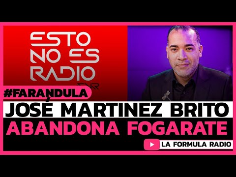 José Martinez Brito entra a Esto No Es Radio ( ¿No tiene credibilidad? )