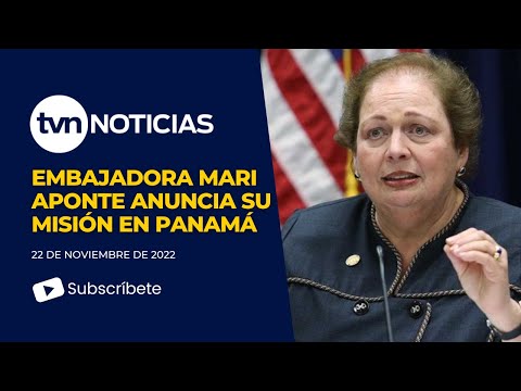Embajadora Mari Aponte anuncia su misión en Panamá