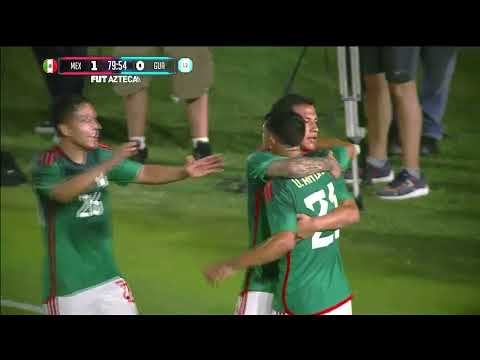 ¡GOL de Roberto de la Rosa! | México 2-0 Guatemala | Partido Amistoso